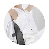 Dukungan lumbar busa memori